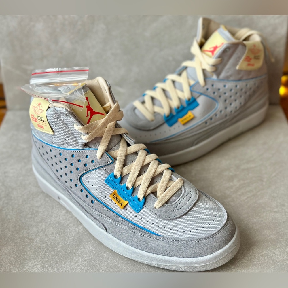 Air Jordan 2 x Union Grey Fog - Picture 9 of 10